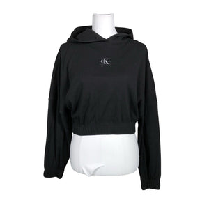 Unisex Calvin Klein Jeans - Trikotaažist pluus, suurus 40 - Must (1)