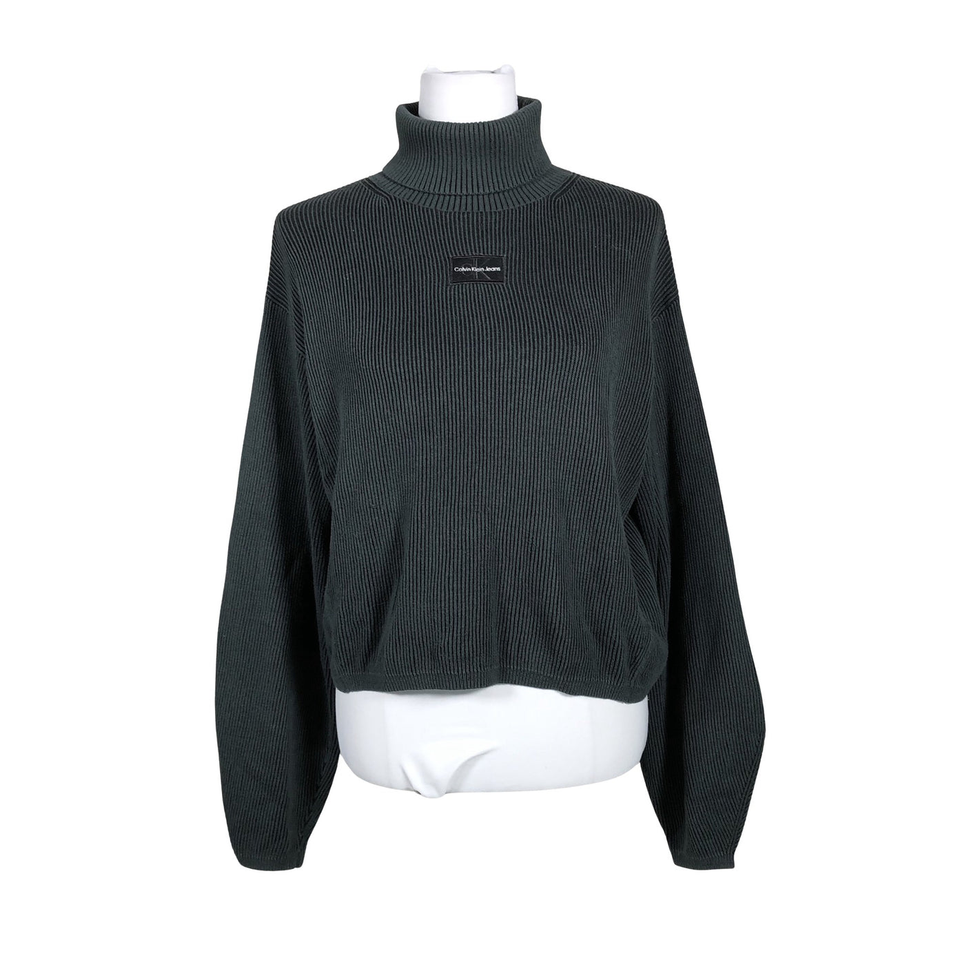 Unisex Calvin Klein Jeans - Kampsun, suurus 38 - Roheline (1)