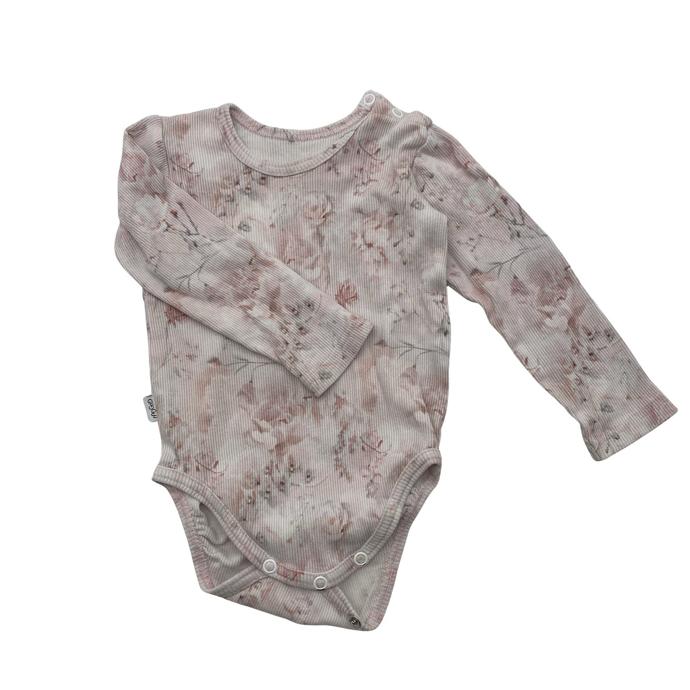 Unisex Gugguu - Bodi, suurus 74 - 80 - Heleroosa (1)