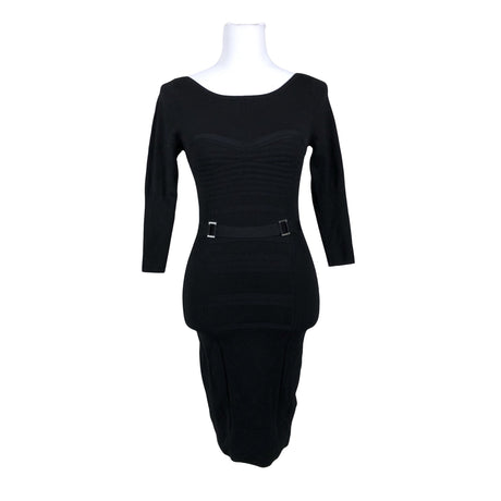 Unisex Karen Millen - Kootud kleit, suurus 32 - Must ()