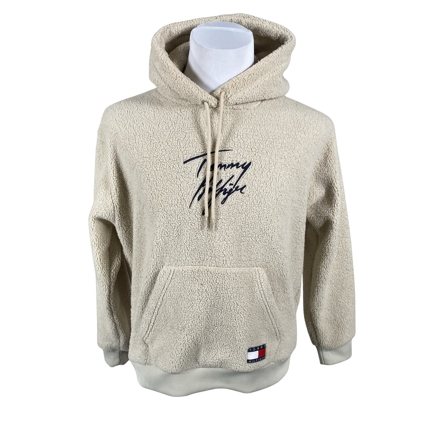 Unisex Tommy Hilfiger - Fliispluus, suurus M - Looduslik valge (1)