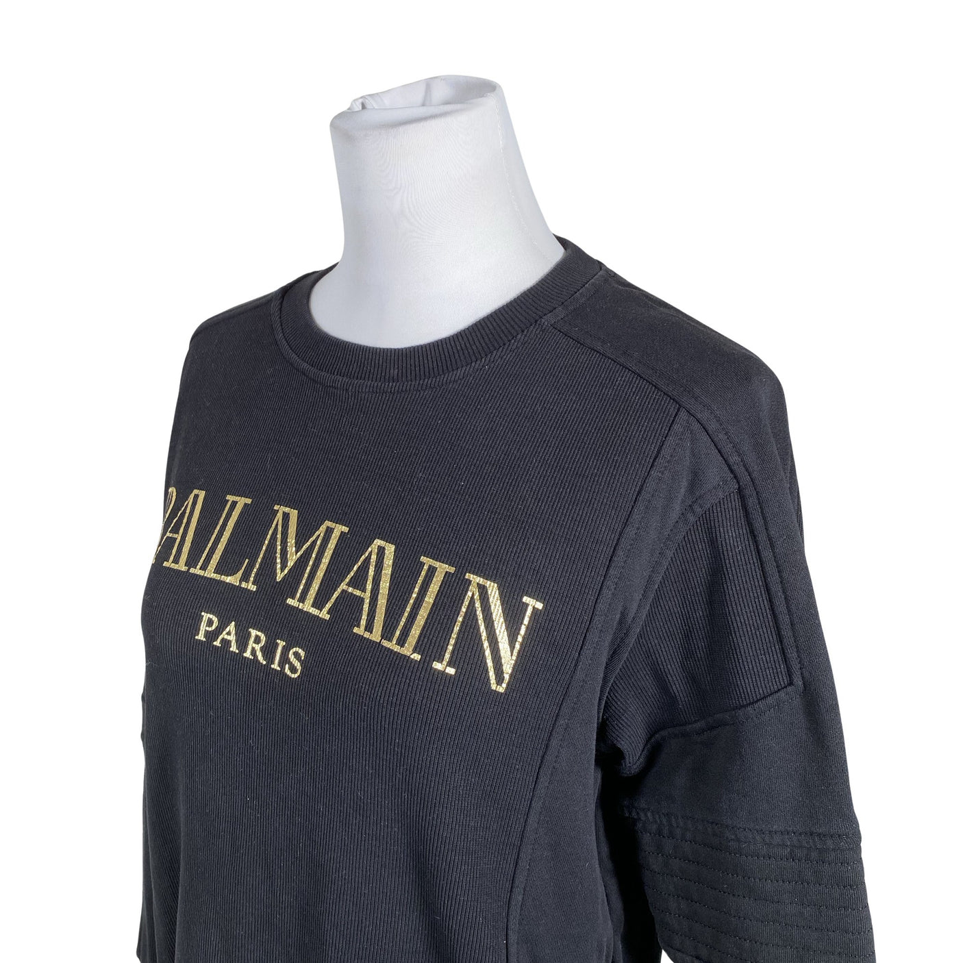 Unisex Balmain - Dressikangast pluus, suurus 38 - Must (3)