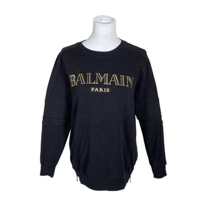Unisex Balmain - Dressikangast pluus, suurus 38 - Must (1)