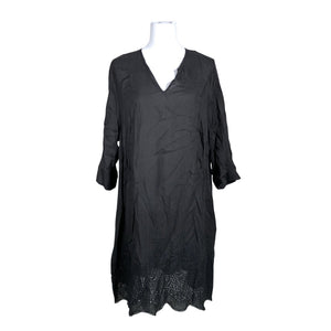 Unisex Ulla Popken - Mitteveniv kleit, suurus 40 - Must (1)