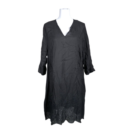 Unisex Ulla Popken - Mitteveniv kleit, suurus 40 - Must ()