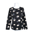 Unisex Nanso - Trikotaažist pluus, suurus 36 - Must ()