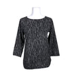 Unisex Nanso - Trikotaažist pluus, suurus 36 - Must ()