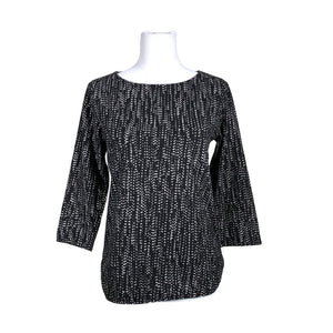 Unisex Nanso - Trikotaažist pluus, suurus 36 - Must (1)