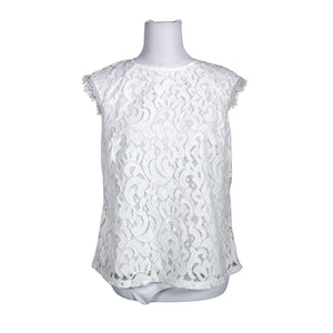Unisex Holly & Whyte by Lindex - Lühikeste käistega pluus, suurus 38 - Valge (1)