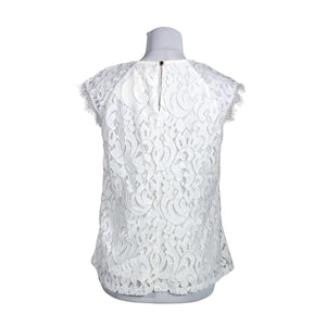 Unisex Holly & Whyte by Lindex - Lühikeste käistega pluus, suurus 38 - Valge (2)