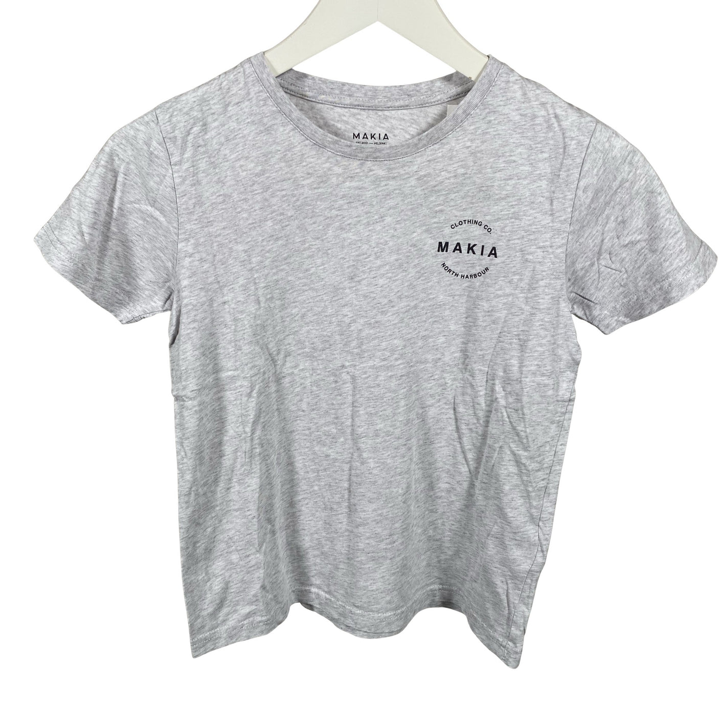 Unisex Makia - T-särk, suurus 134 - 140 - Hall (1)