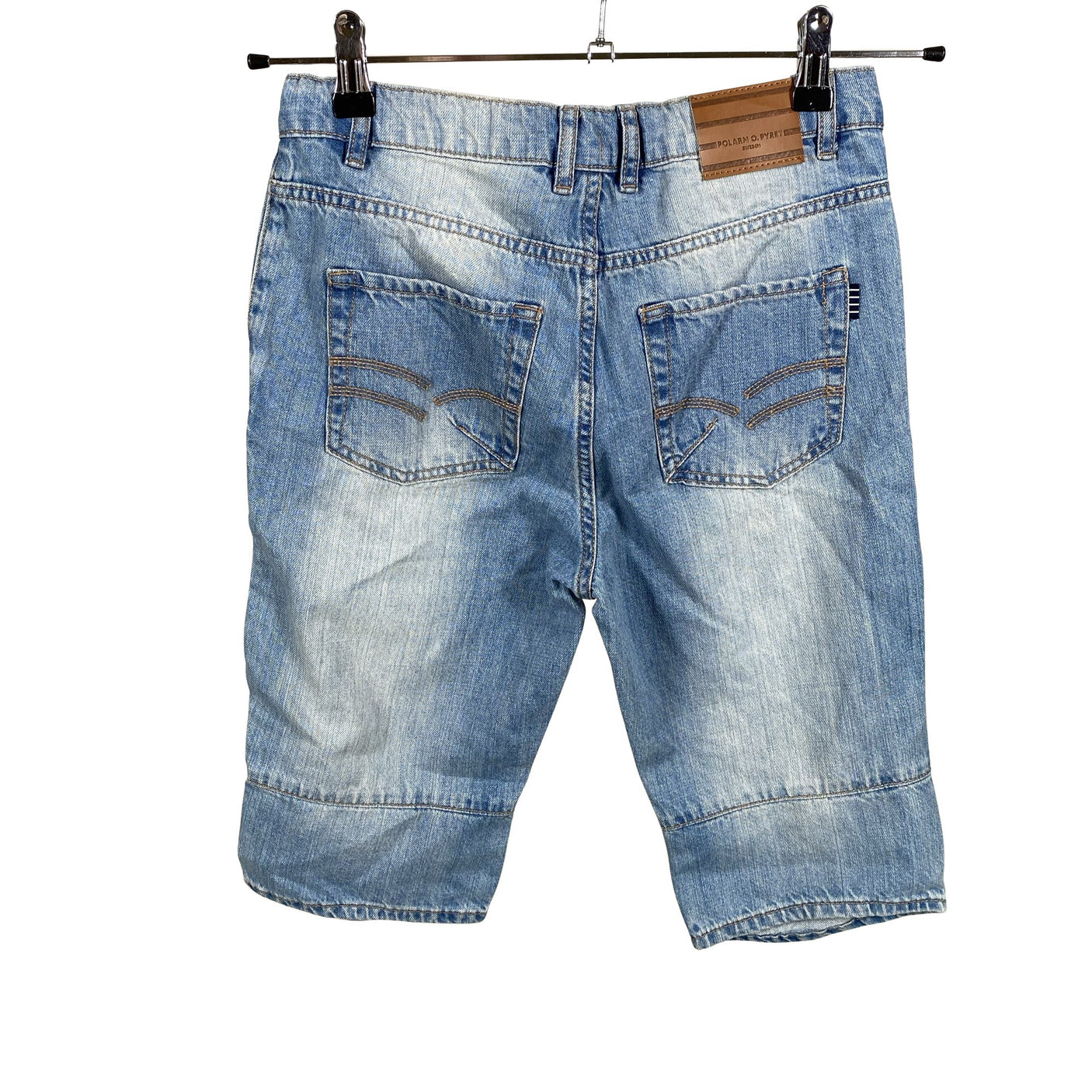 Unisex Polarn O. Pyret - Teksast lühikesed püksid, suurus 140 - 146 - Sinine (2)