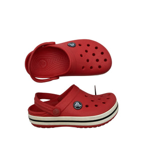 Unisex Crocs - Lahtise kannaga jalanõud, suurus 28 - Punane (1)