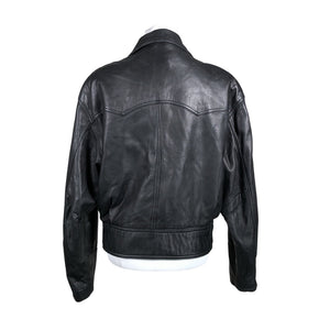 Unisex Hollies - Nahktagi, suurus 38 - Must (2)