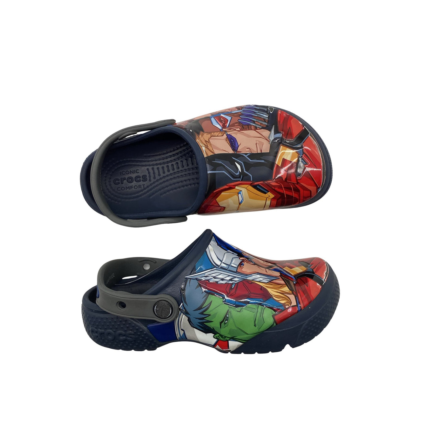 Unisex Crocs - Lahtise kannaga jalanõud, suurus 30 - Sinine (1)