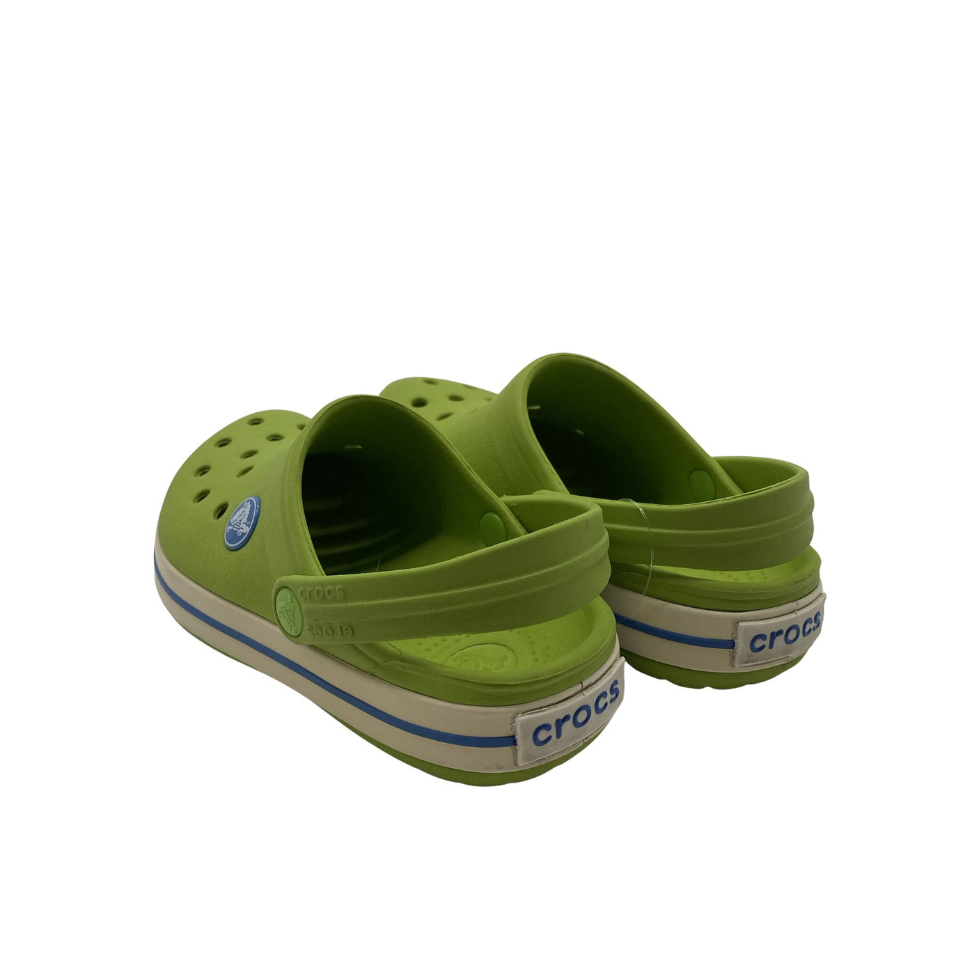 Unisex Crocs - Lahtise kannaga jalanõud, suurus 28 - Roheline (2)