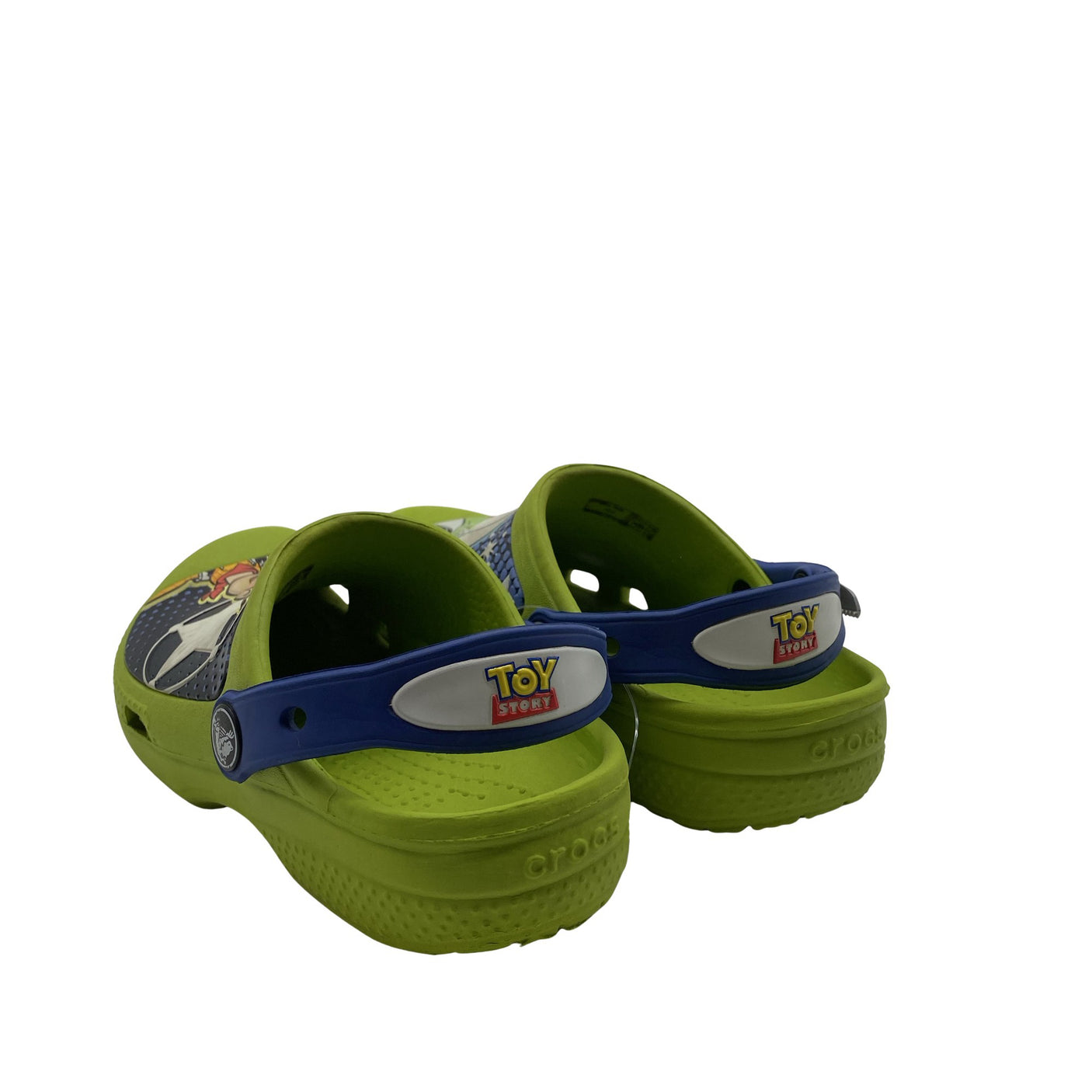 Unisex Crocs - Lahtise kannaga jalanõud, suurus 29 - Roheline (2)