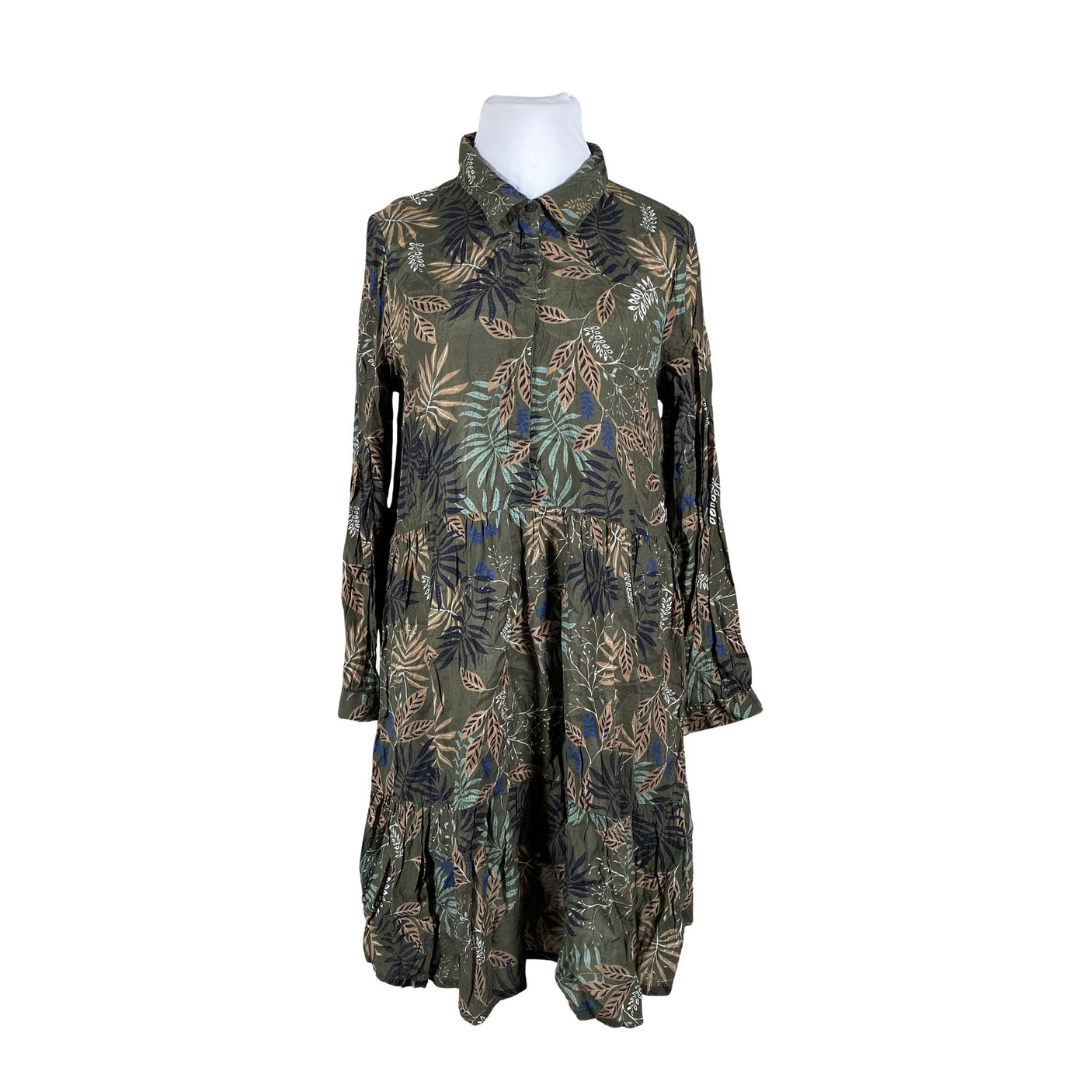 Unisex Kaffe - Mitteveniv kleit, suurus 44 - Roheline (1)