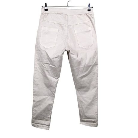 Unisex Perfect Jeans - Mittevenivad püksid, suurus 40 - Beige (2)