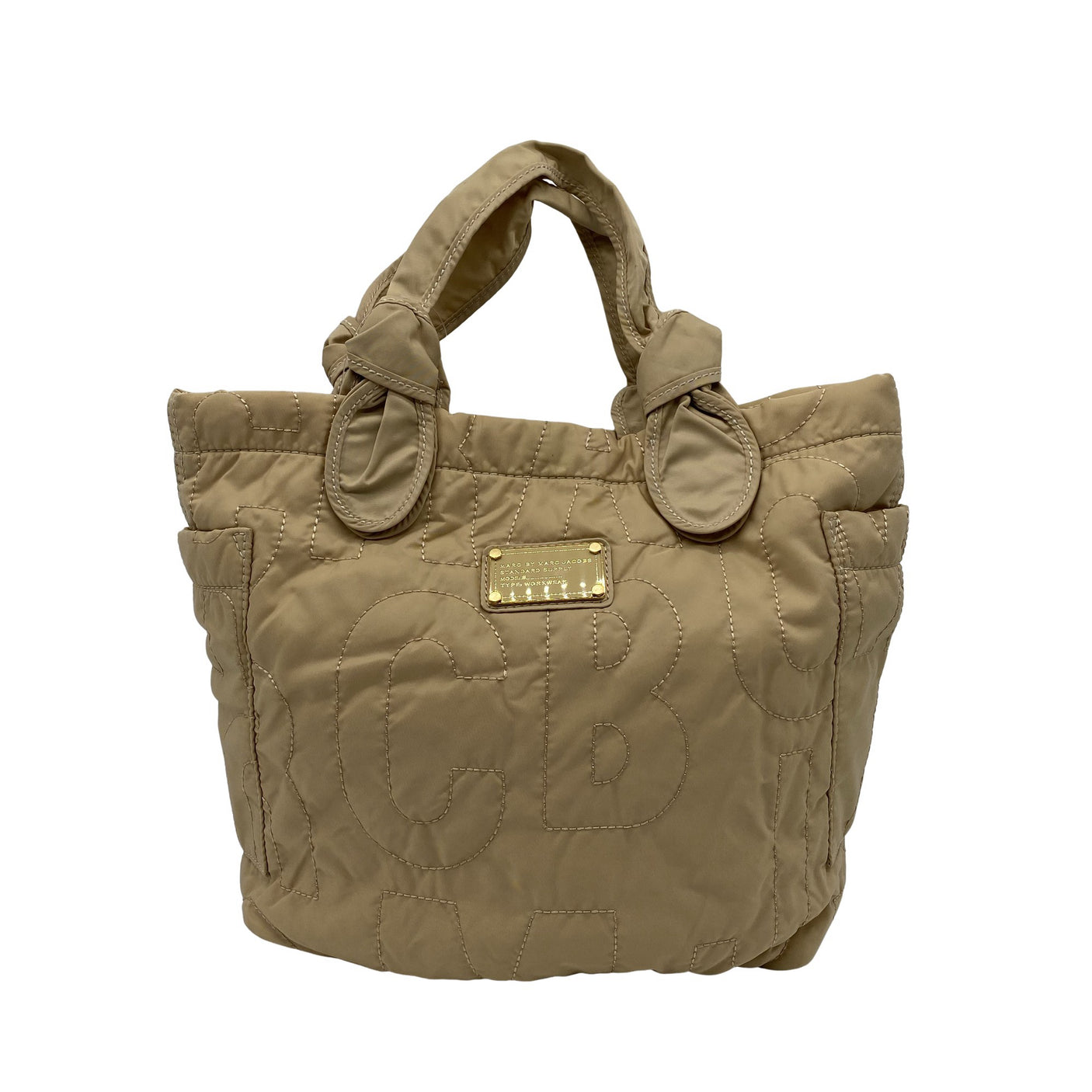 Unisex Marc By Marc Jacobs - Käekott, suurus Maxi - Beige (1)