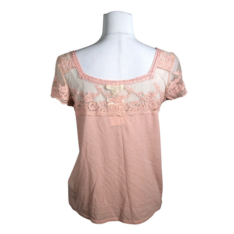 Unisex Denim & Supply Ralph Lauren - T-särk, suurus 40 - Heleroosa (2)
