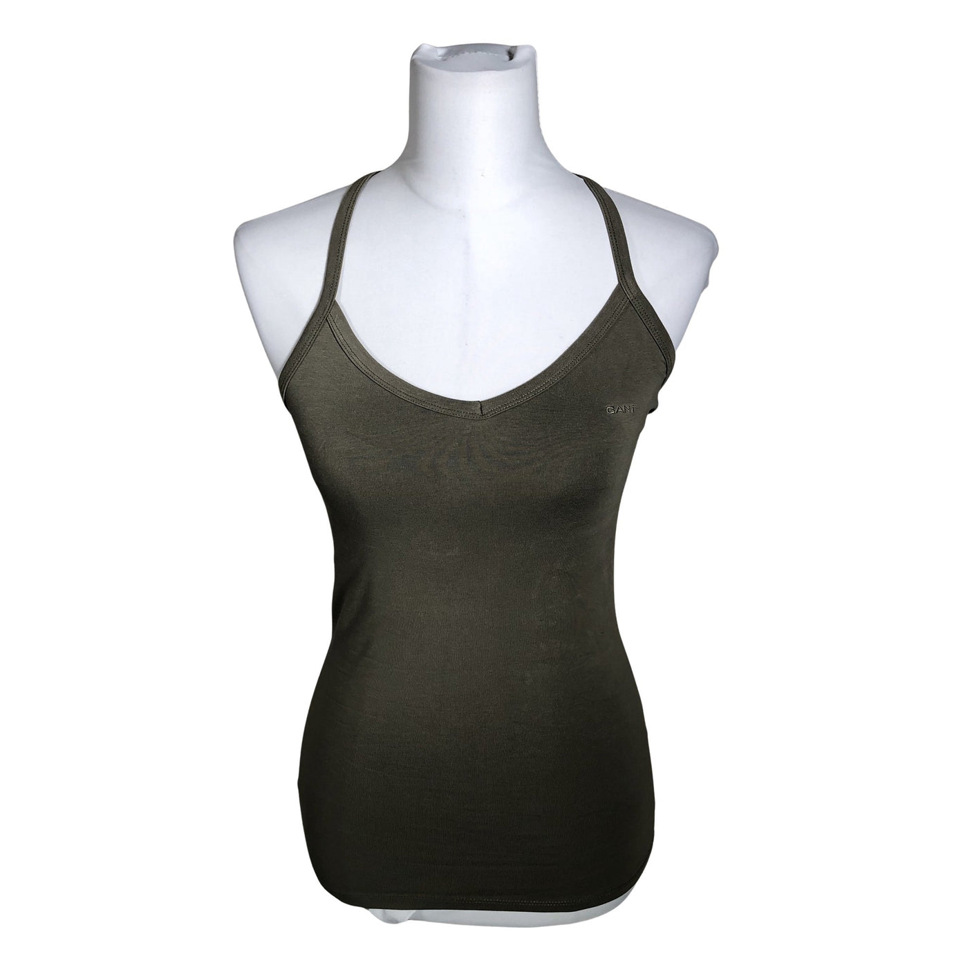 Unisex Gant - Trikotaažist topp, suurus 36 - Roheline (1)
