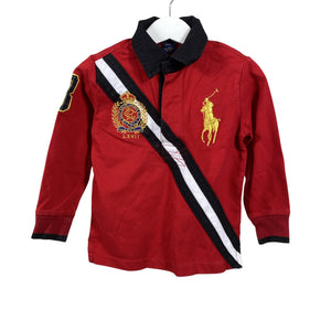 Unisex Polo Ralph Lauren - Trikotaažist pluus, suurus 86 - 92 - Punane (1)
