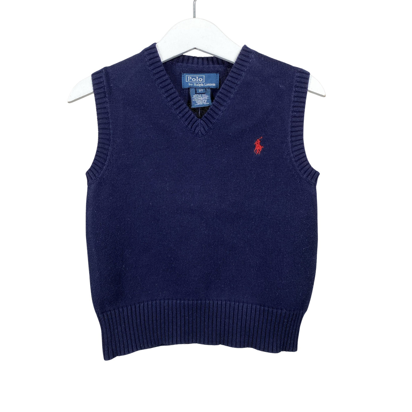 Unisex Polo Ralph Lauren - Kootud vest, suurus 86 - 92 - Sinine (1)