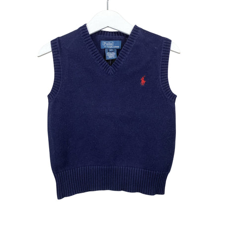 Unisex Polo Ralph Lauren - Kootud vest, suurus 86 - 92 - Sinine ()