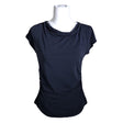Unisex Weekend by MaxMara - Lühikeste käistega pluus, suurus 36 - Sinine ()