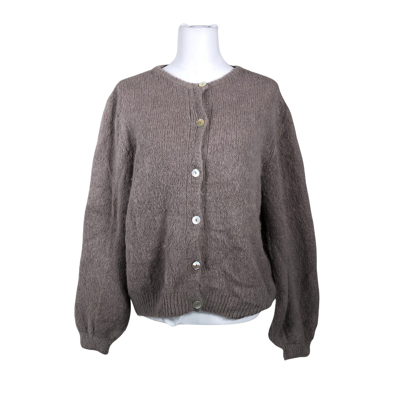 Unisex Americandreams - Kardigan, suurus 40 - Beige (1)