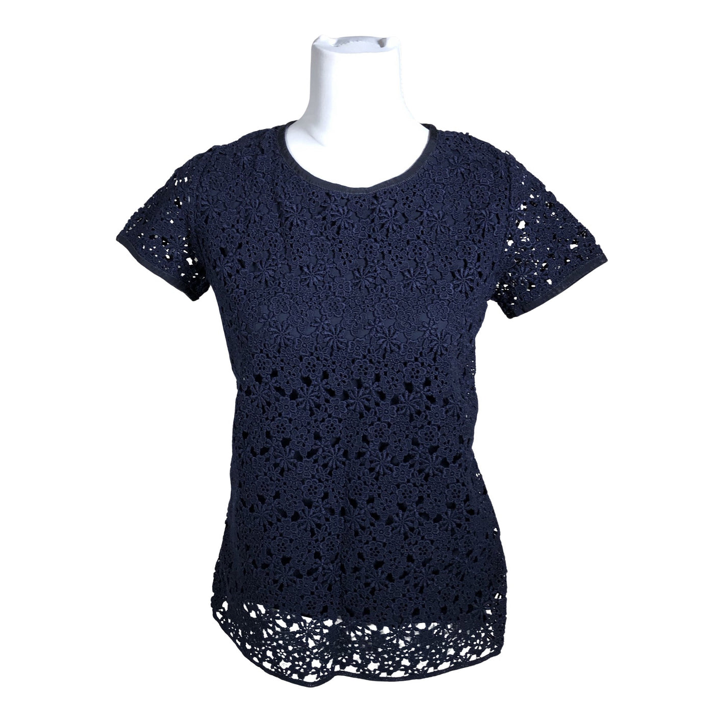 Unisex Moncler - Lühikeste käistega pluus, suurus 36 - Sinine (1)
