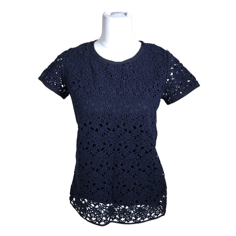 Unisex Moncler - Lühikeste käistega pluus, suurus 36 - Sinine ()