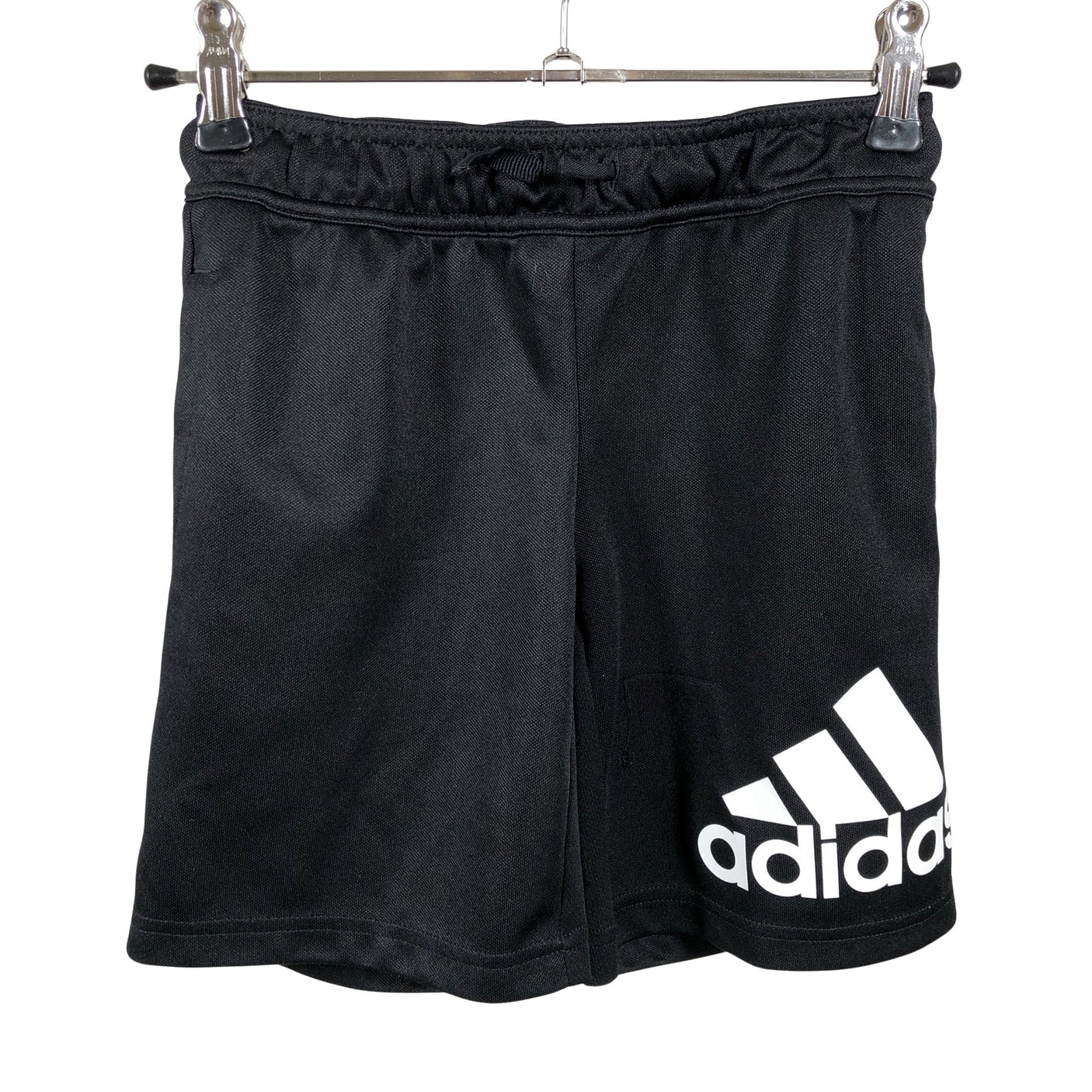 Unisex Adidas - Lühikesed spordipüksid, suurus 122 - 128 - Must (1)
