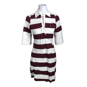 Unisex Gant - Trikotaažist kleit, suurus 38 - Veinipunane (1)