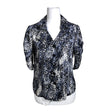 Unisex Voglia - Lühikeste käistega pluus, suurus 36 - Sinine ()
