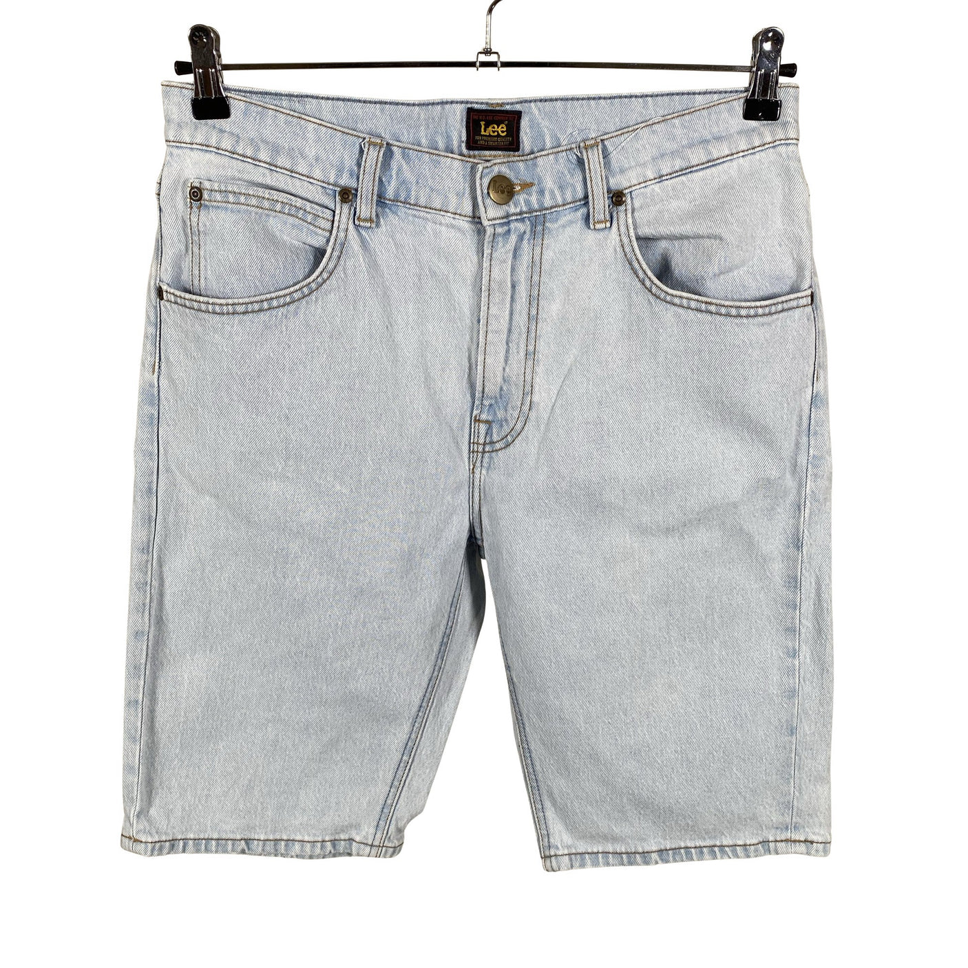 Unisex Lee - Teksast lühikesed püksid, suurus W32 - Helesinine (1)
