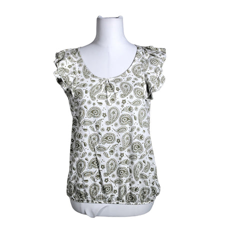 Unisex me&i - Trikotaažist topp, suurus 36 - Valge ()