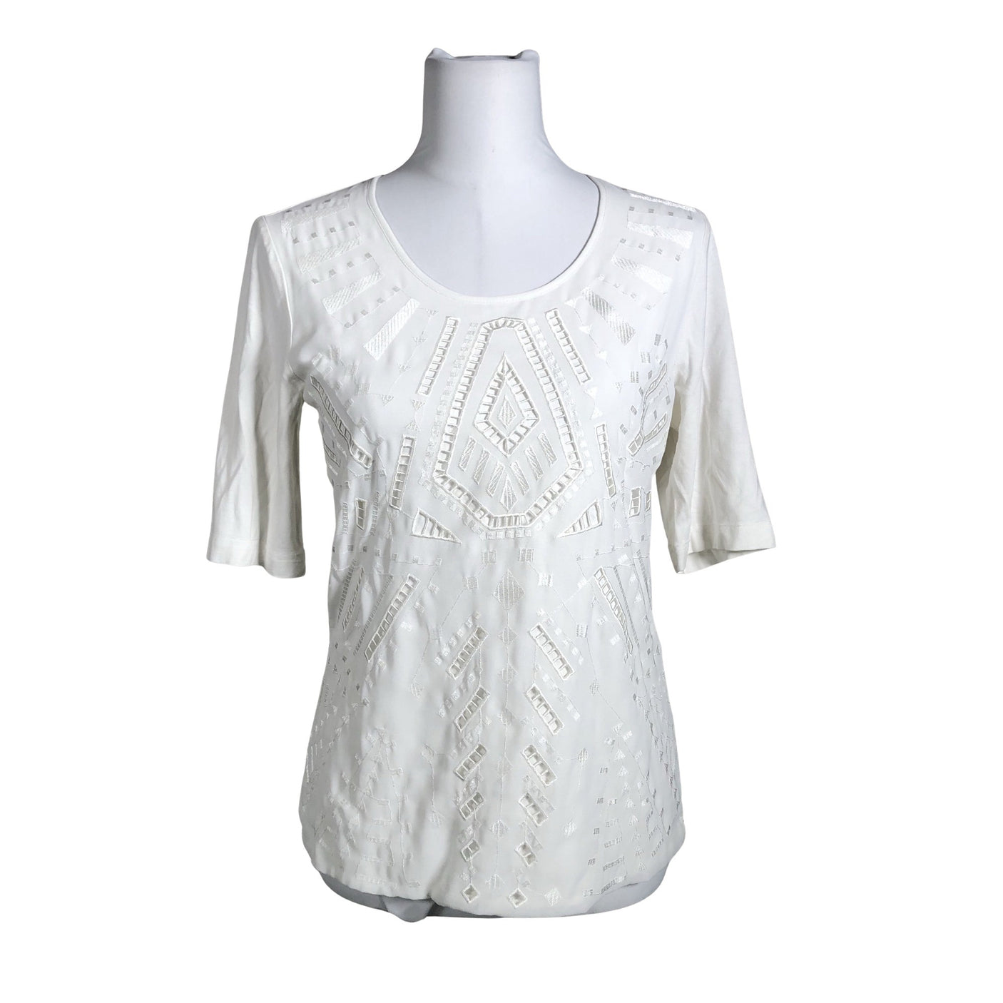 Unisex Gerry Weber - T-särk, suurus 38 - Valge (1)