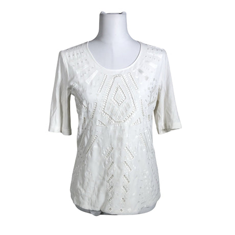 Unisex Gerry Weber - T-särk, suurus 38 - Valge ()
