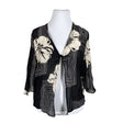 Unisex Shenina - Lühikeste käistega pluus, suurus 42 - Must ()