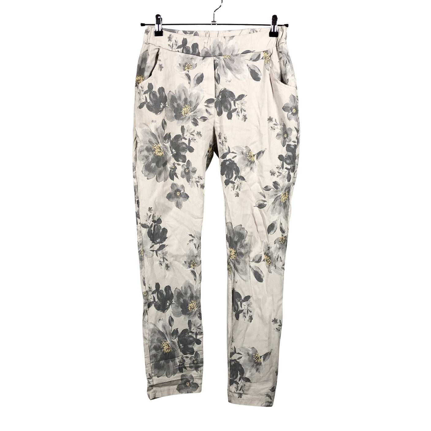 Unisex Marta - Mittevenivad püksid, suurus 40 - Beige (1)