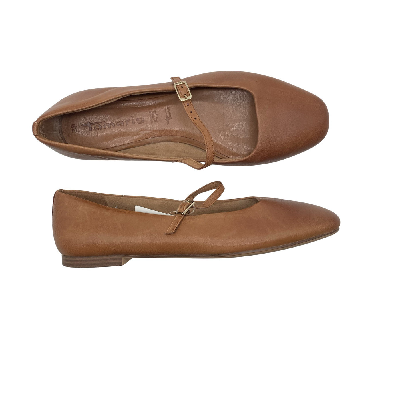 Unisex Tamaris - Baleriinad, suurus 39 - Pruun (1)