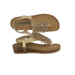 Unisex Bionatura - Kiilkontsaga rihmikud, suurus 39 - Kuld (1)