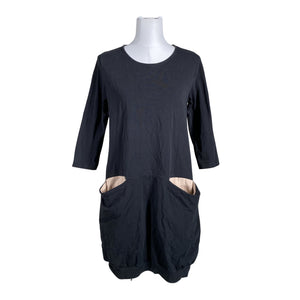 Unisex NOSH - Trikotaažist tuunika, suurus 40 - Must (1)