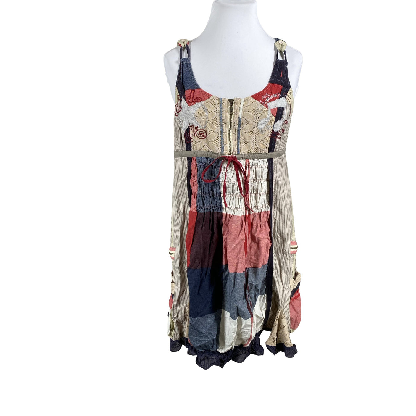 Unisex Desigual - Mitteveniv kleit, suurus 46 - Beige (1)
