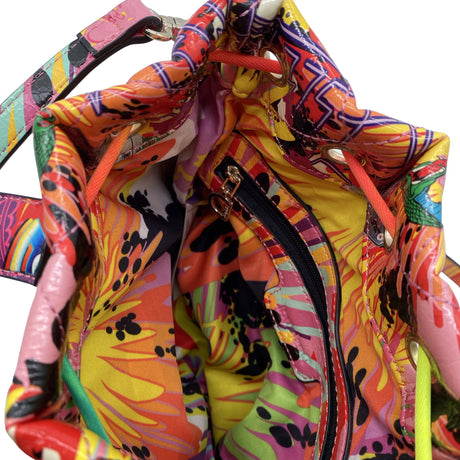 Unisex Desigual - Õlakott, suurus Midi - Oranž (2)