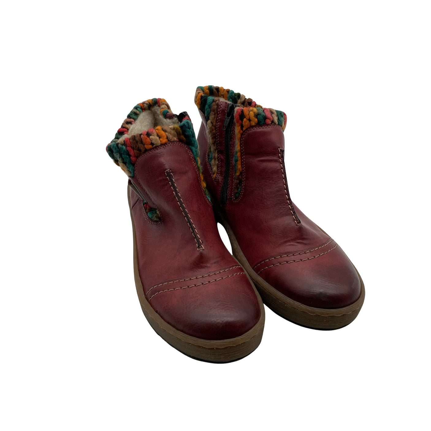 Unisex Rieker - Poolsaapad, suurus 41 - Punane (2)