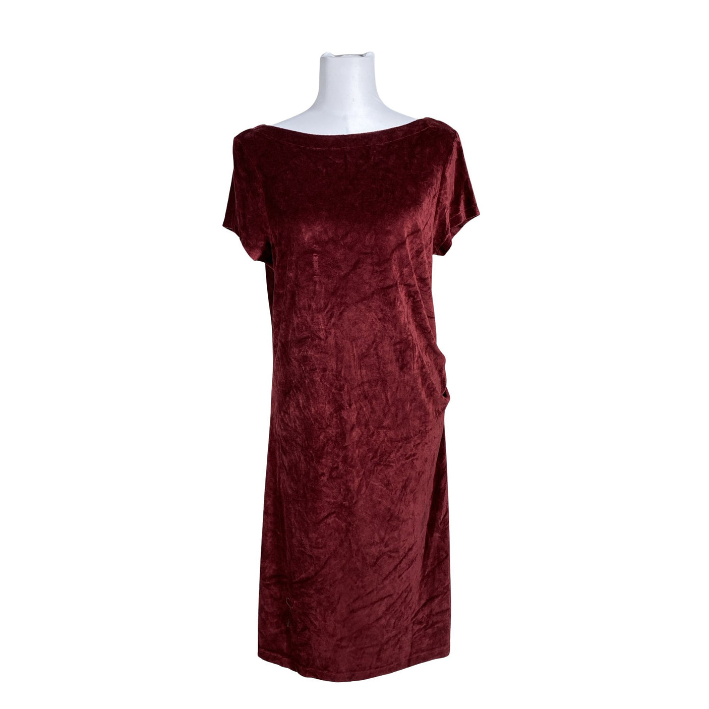 Unisex me&i - Dressikangast kleit, suurus 40 - Veinipunane (1)