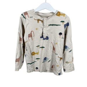 Unisex Liewood - Trikotaažist pluus, suurus 98 - 104 - Beige (1)